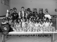 Visita a creche em Terra Vermelha Vila Velha